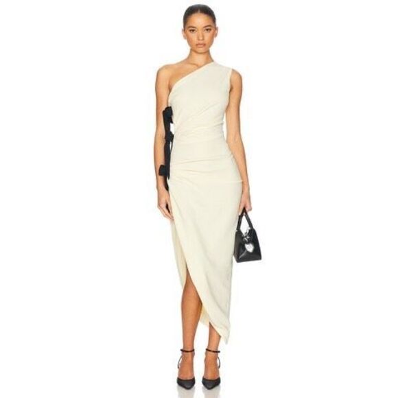 HELSA The Seline Dress With Bows Small $369 - Picture 1 of 3